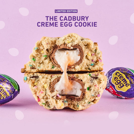 The Cadbury Creme Egg Cookie box of 5