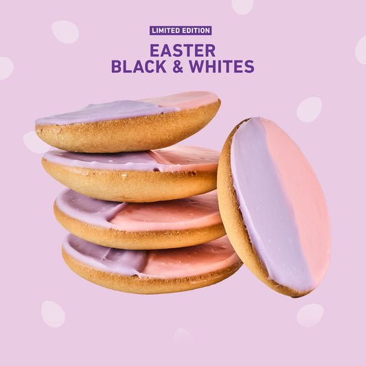 Easter Black & White Cookies