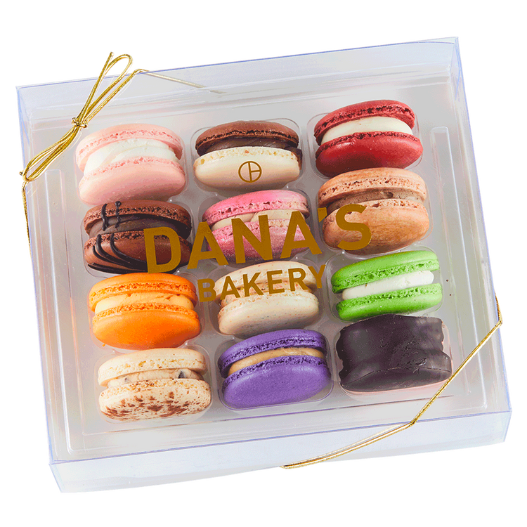 Variety Pack of 12 Macarons - Snackmagic