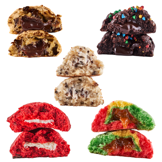Stuffed Cookie Variety Box of 5 and 10