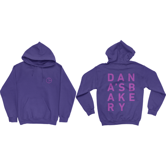 Dana's Bakery Hoodie in Purple