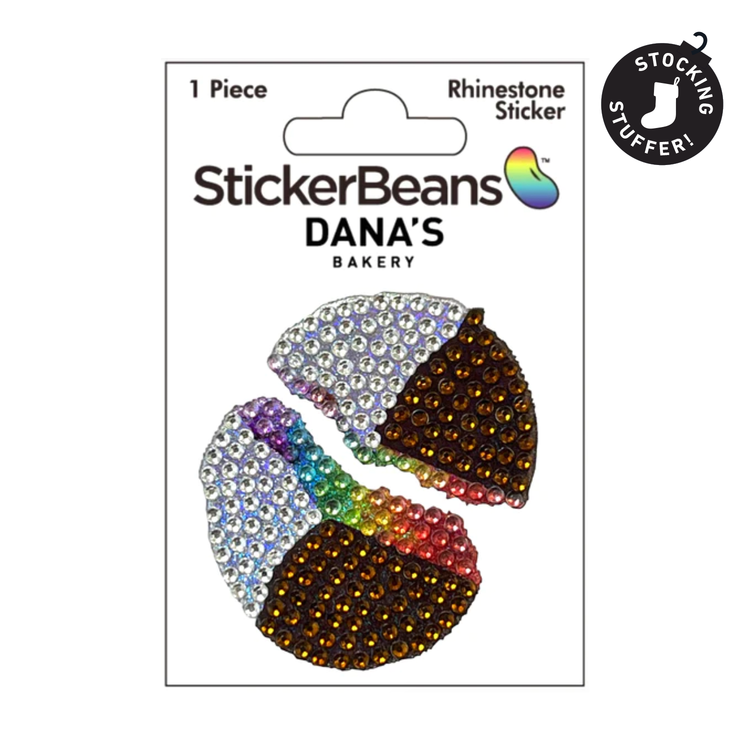 Rainbow BW StickerBeans
