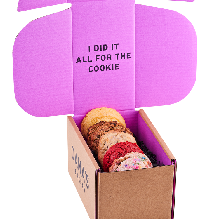 Red Velvet Cookie Box of 5